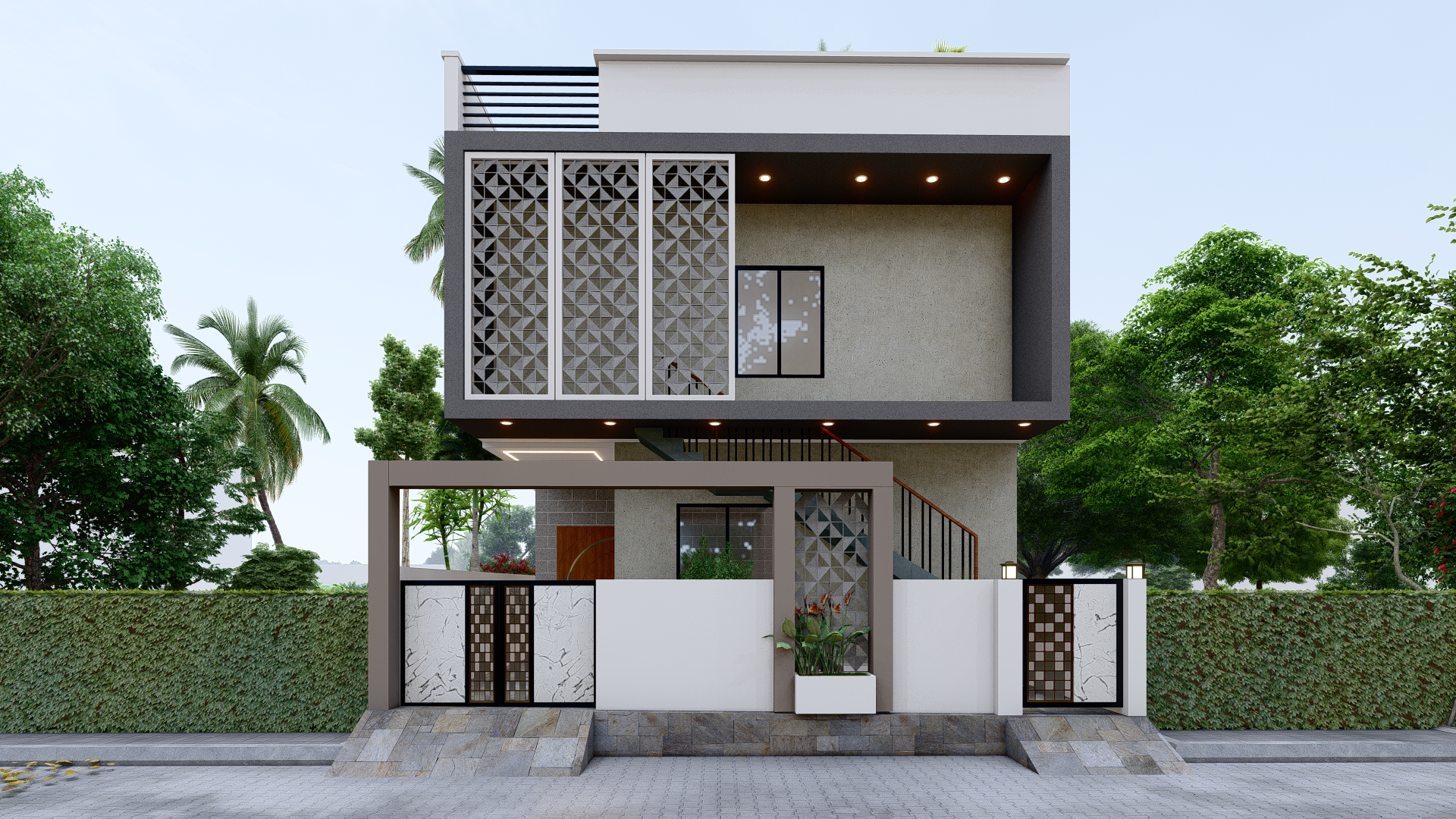 contemporary  Townhouse