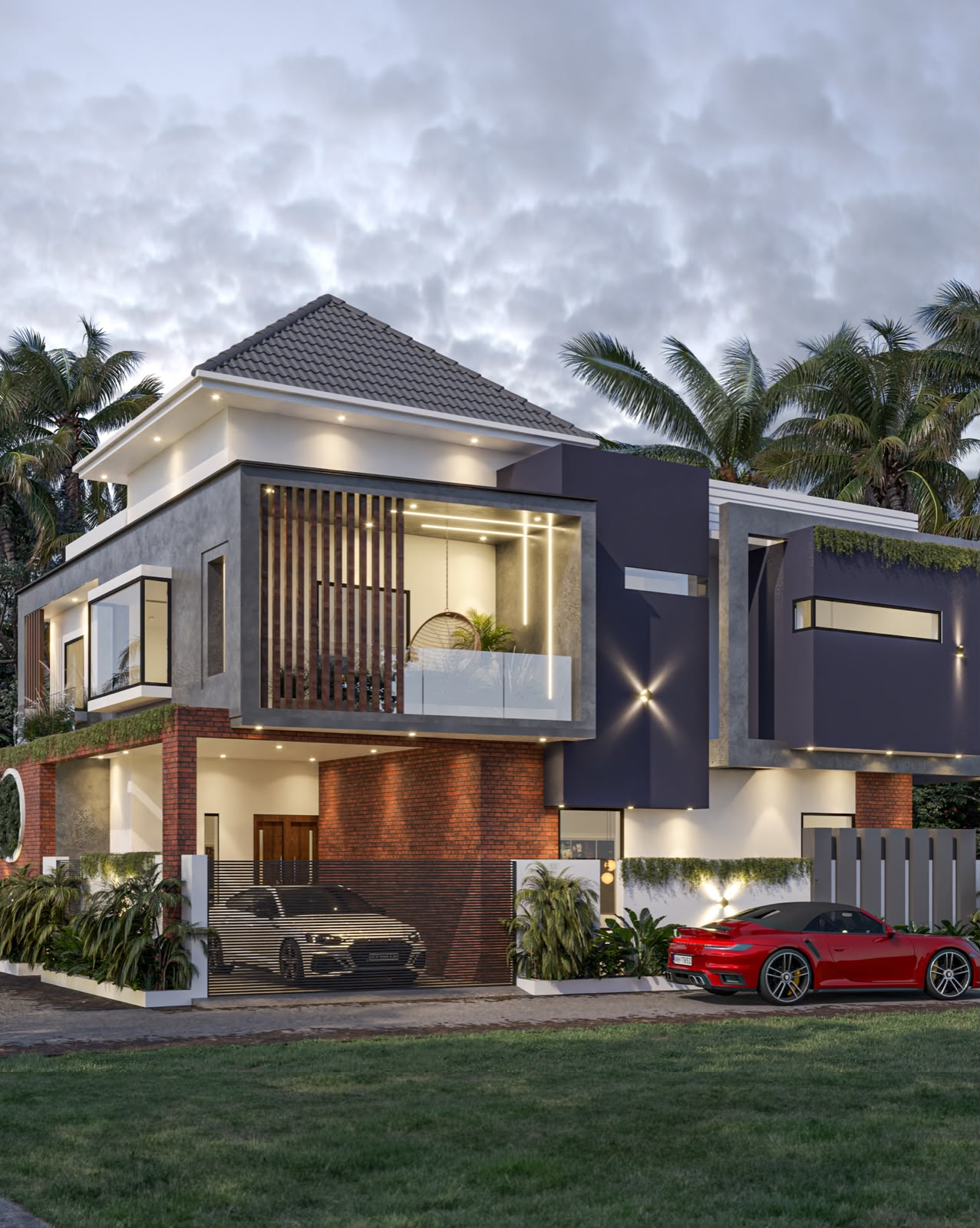 modern villa